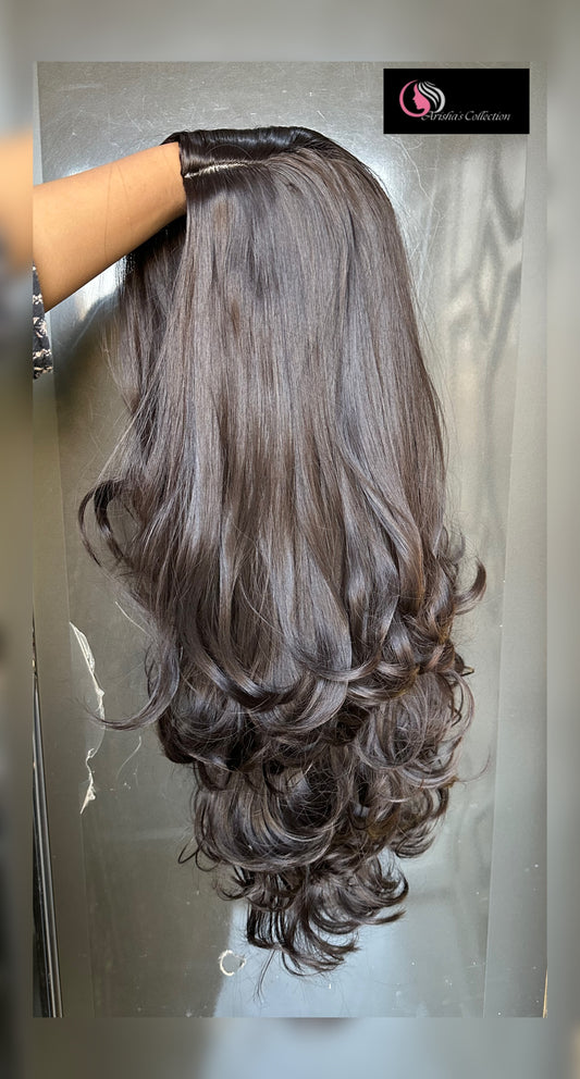 Full head heavy layers Cut wig