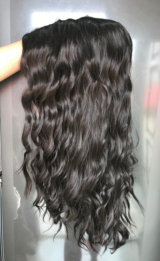Full Head Beach Waves Wigs