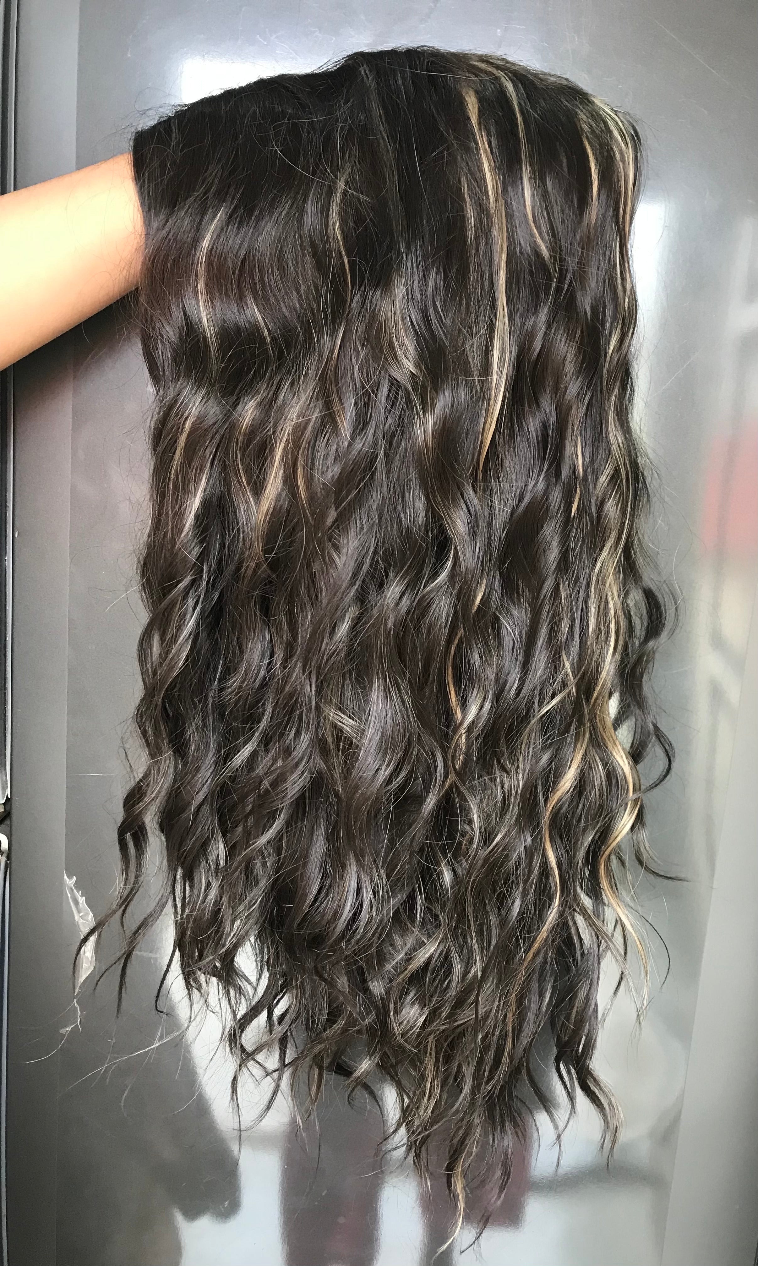 Full Head Beach Waves Wigs – Arisha