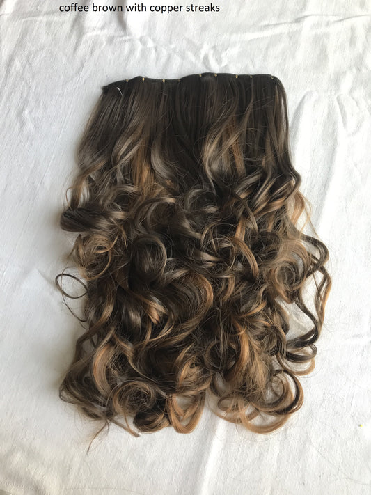 Half Head Heavy Curls Extensions