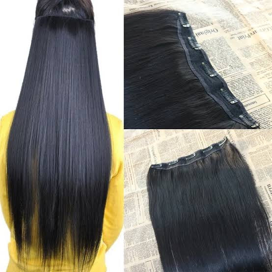 HALF HEAD HUMAN HAIR EXTENSIONS