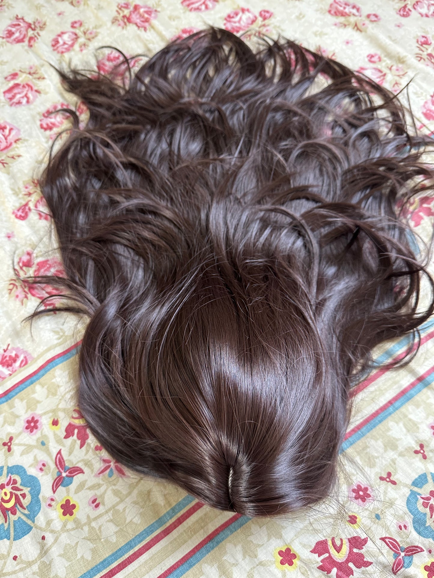 Full head layers cutting wig