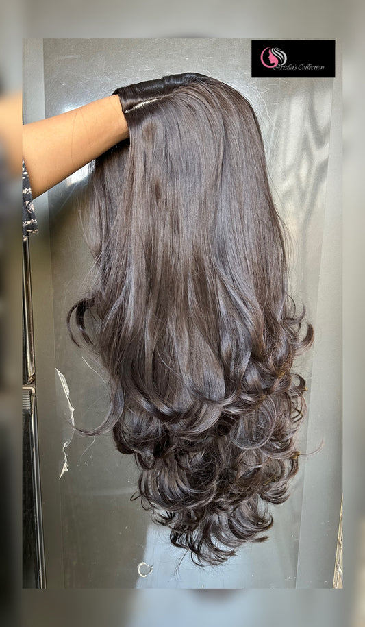 Full head heavy layers Cut wig