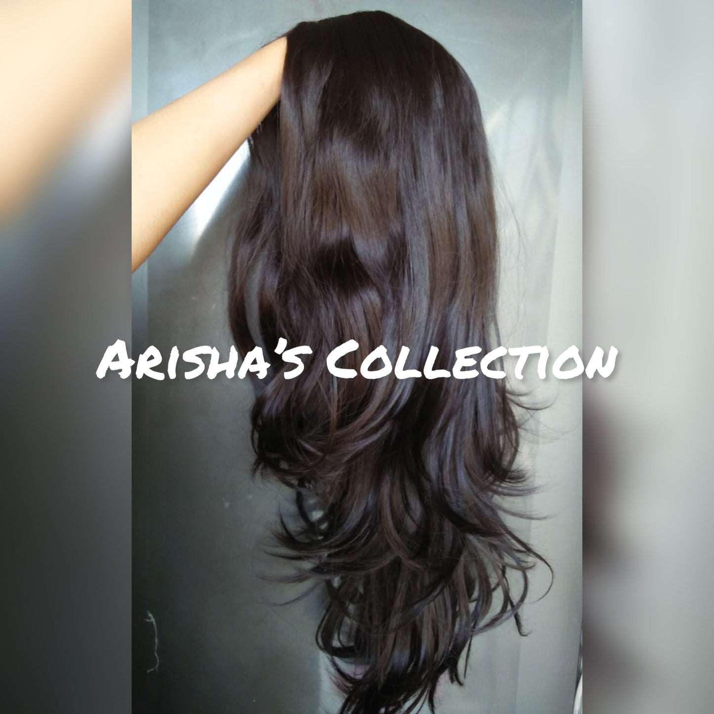 Full head layers cutting wig