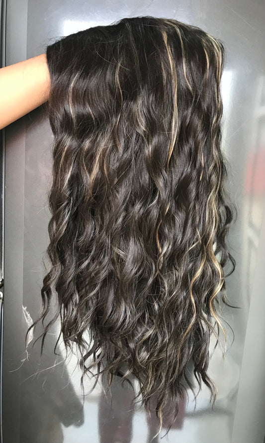 Full Head Beach Waves  Wigs