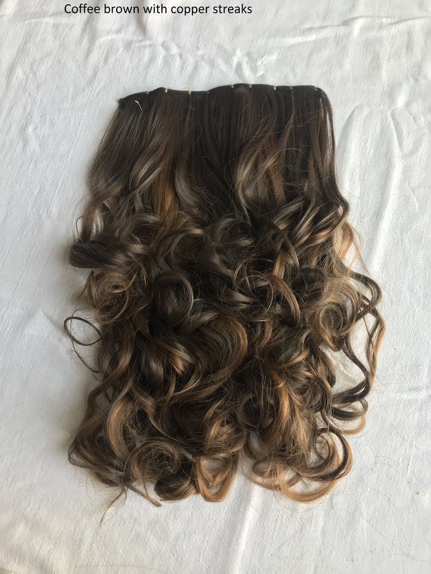 Half Head Heavy Curls Extensions