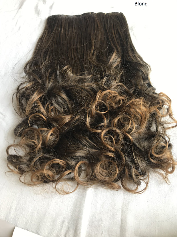 Half Head Heavy Curls Extensions