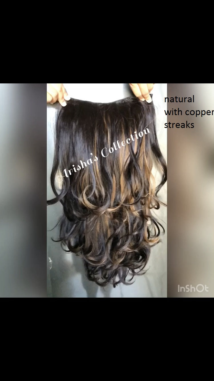 Half Head Wavy EXtensions