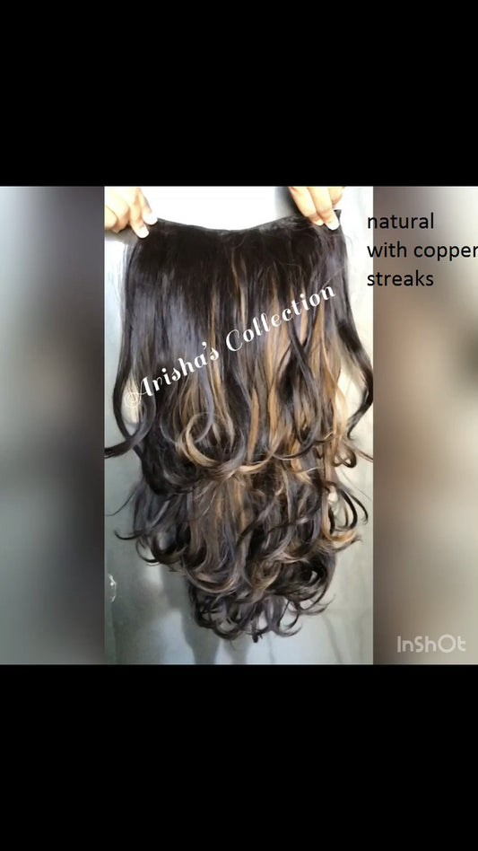 Half Head Wavy EXtensions